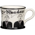 Moorland Pottery Cymru Ware Hen Wlad Fy Nhadau Mug